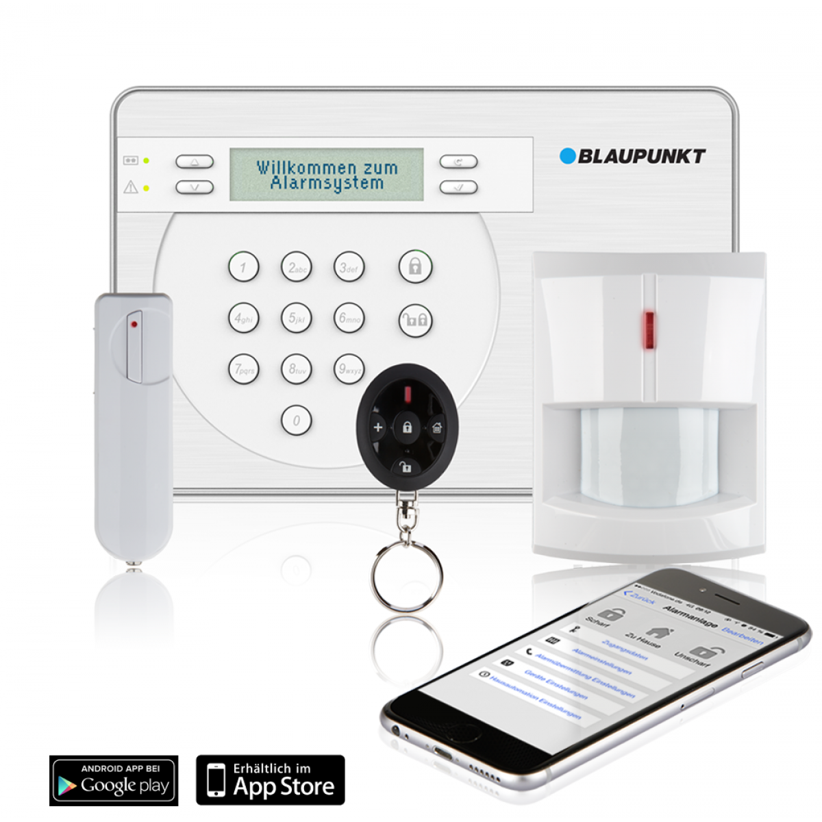 Blaupunkt SA2900R Smart GSM Draadloos Alarmsysteem